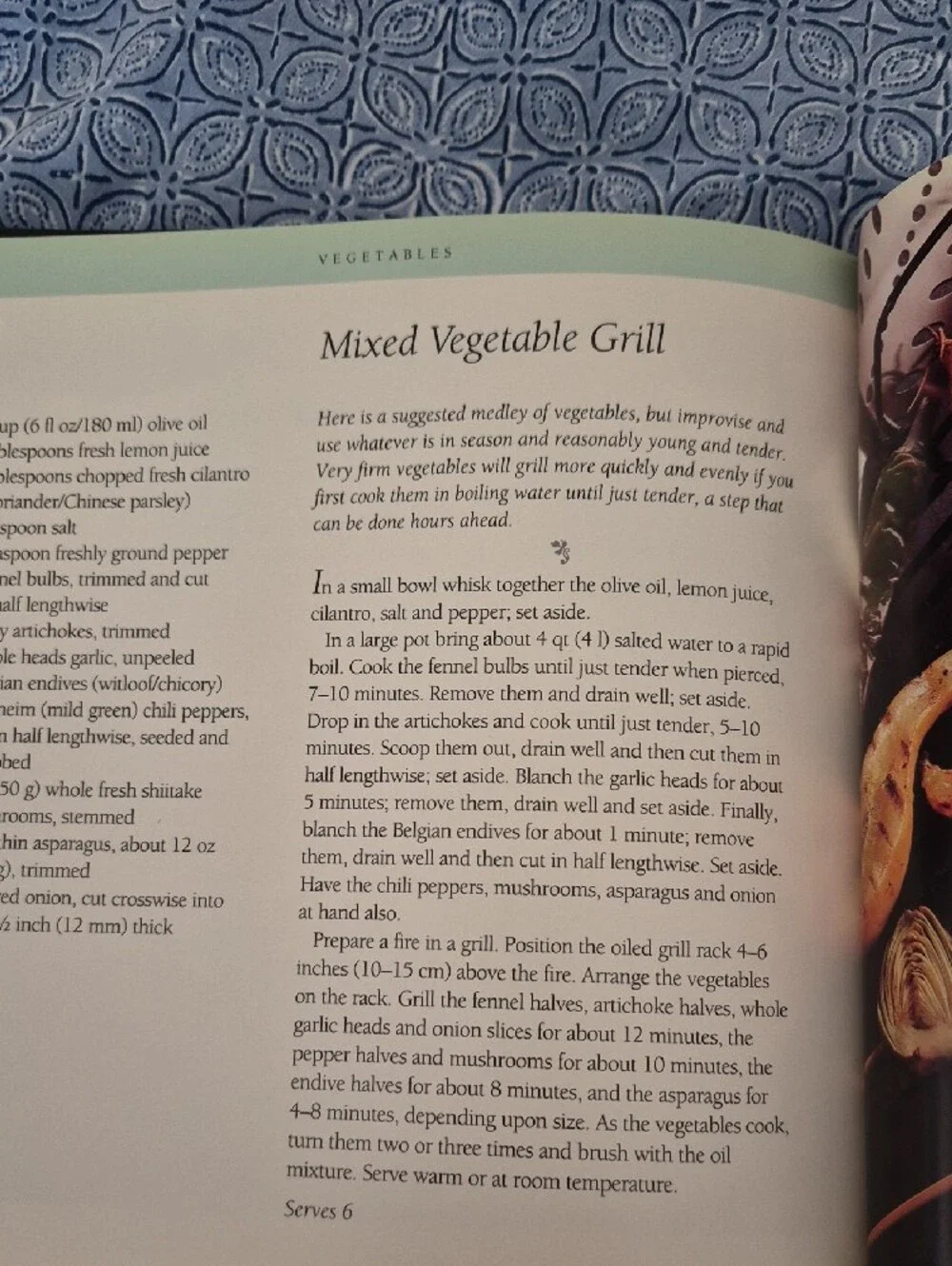 Williams Sonoma Grilling Cookbook - Green and Tan Cover
